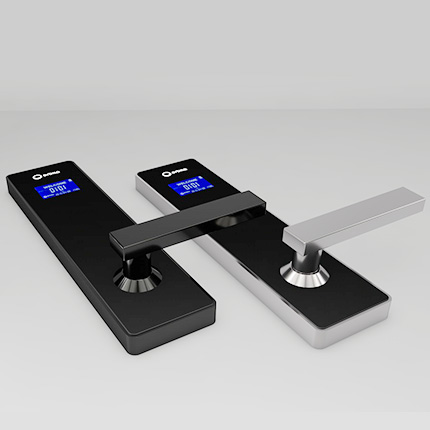 E4041 LCD smart electronic hotel lock View 2